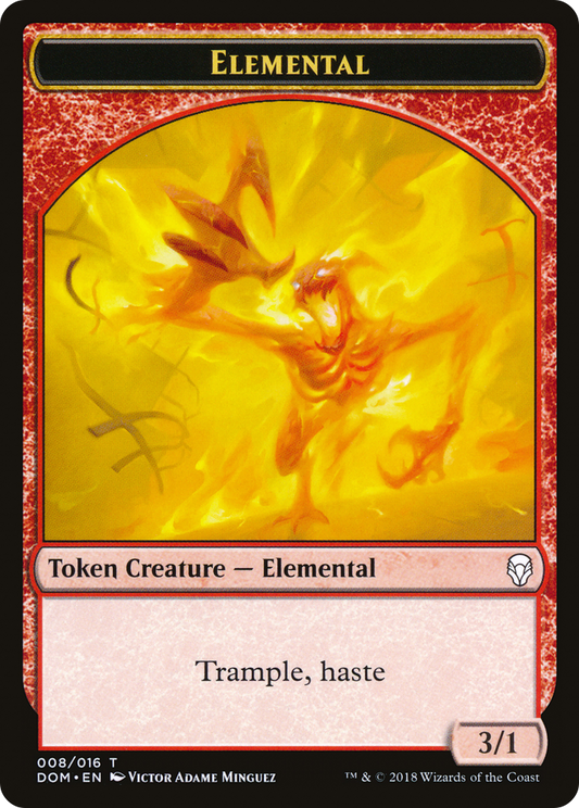 Elemental (008) - Dominaria Tokens