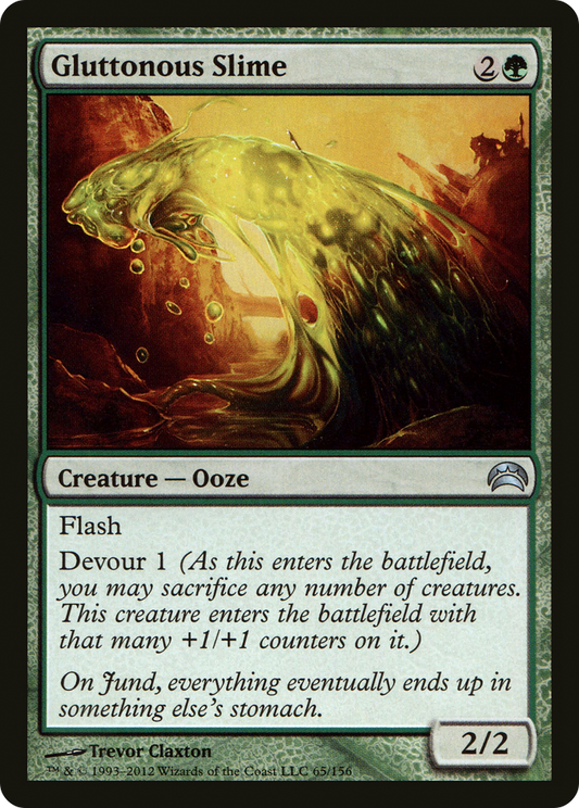 Gluttonous Slime [Planechase 2012] Foil