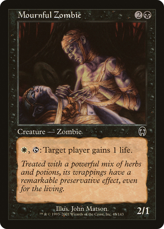 Mournful Zombie [Apocalypse] Foil