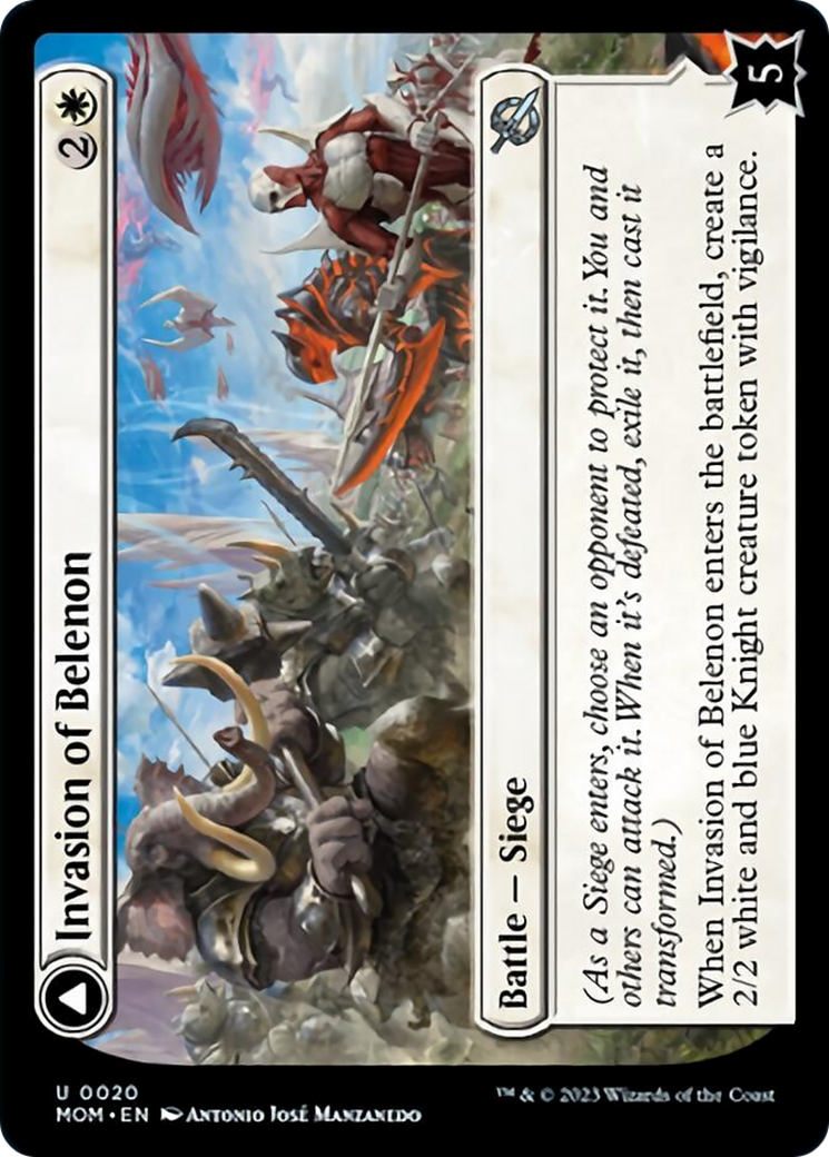 Invasion of Belenon // Belenon War Antherm [March of the Machine] Foil