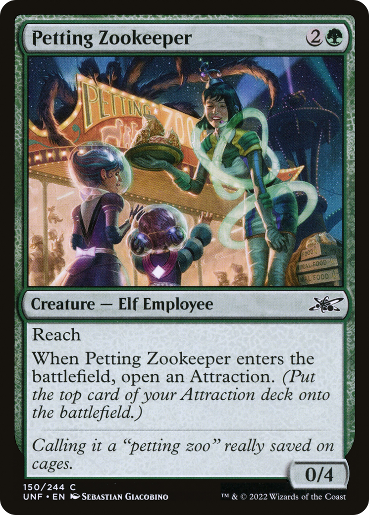 Petting Zookeeper (150) Foil - Unfinity