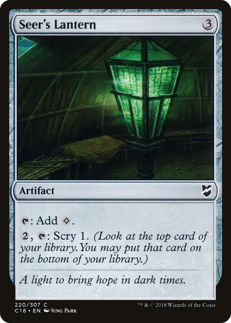 Seer's Lantern [Commander 2018] | Silver Goblin