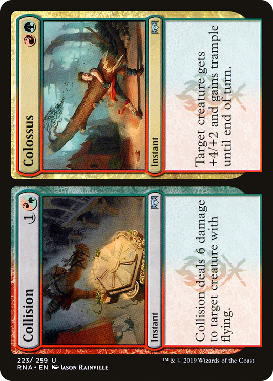Collision // Colossus [Ravnica Allegiance] Foil
