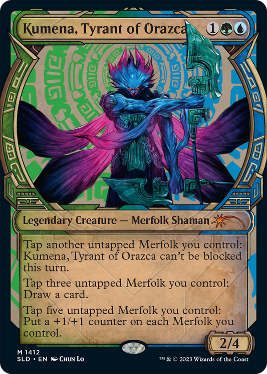 Kumena, Tyrant of Orazca (Showcase) (1412) - Secret Lair Drop