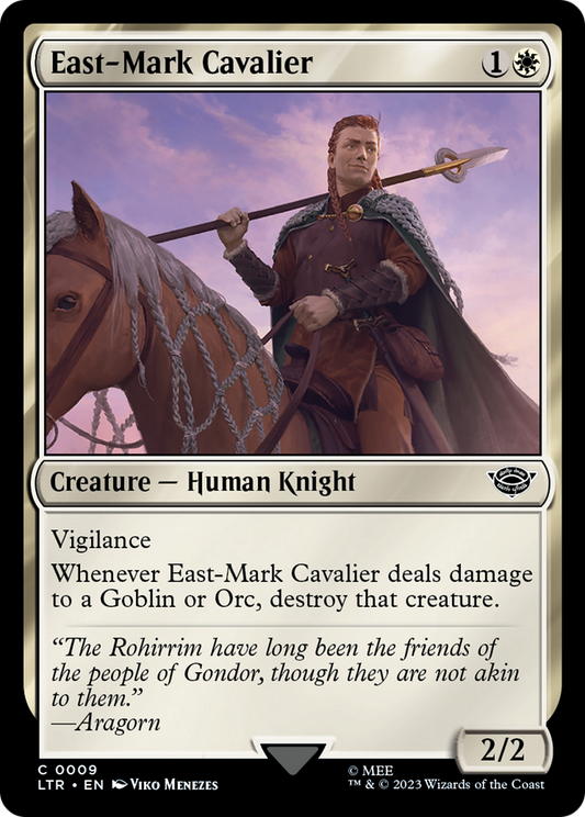 East-Mark Cavalier [The Lord of the Rings: Tales of Middle-Earth] Foil