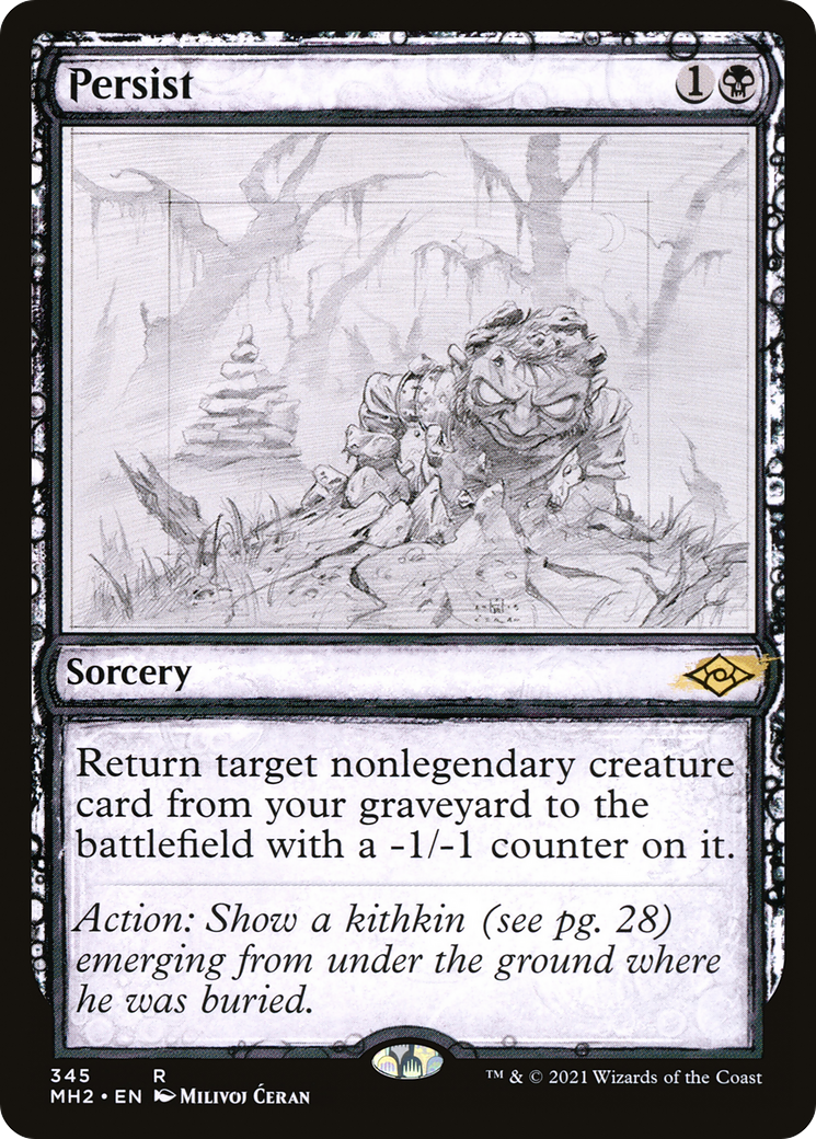 Persist (Sketch) [Modern Horizons 2] Foil