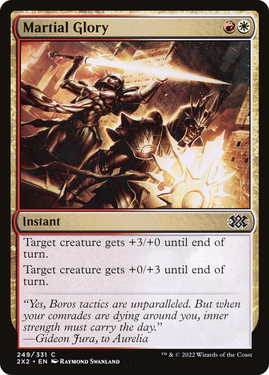 Martial Glory [Double Masters 2022] Foil