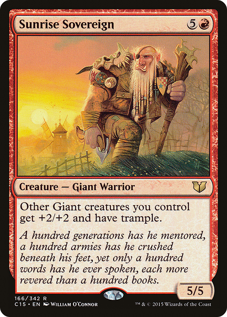 Sunrise Sovereign (166) - Commander 2015