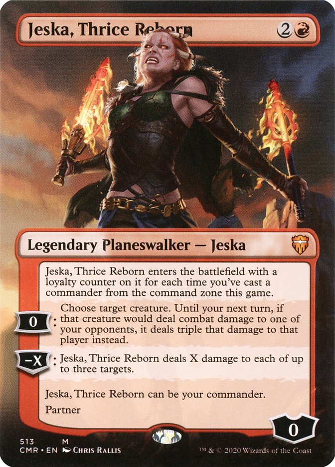 Jeska, Thrice Reborn (Borderless) [Commander Legends] | Silver Goblin