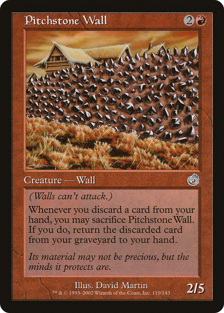 Pitchstone Wall [Torment] Foil