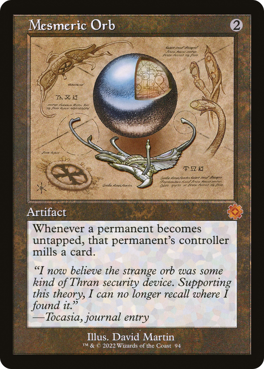 Mesmeric Orb (Retro Schematic) [The Brothers' War Retro Artifacts] Foil