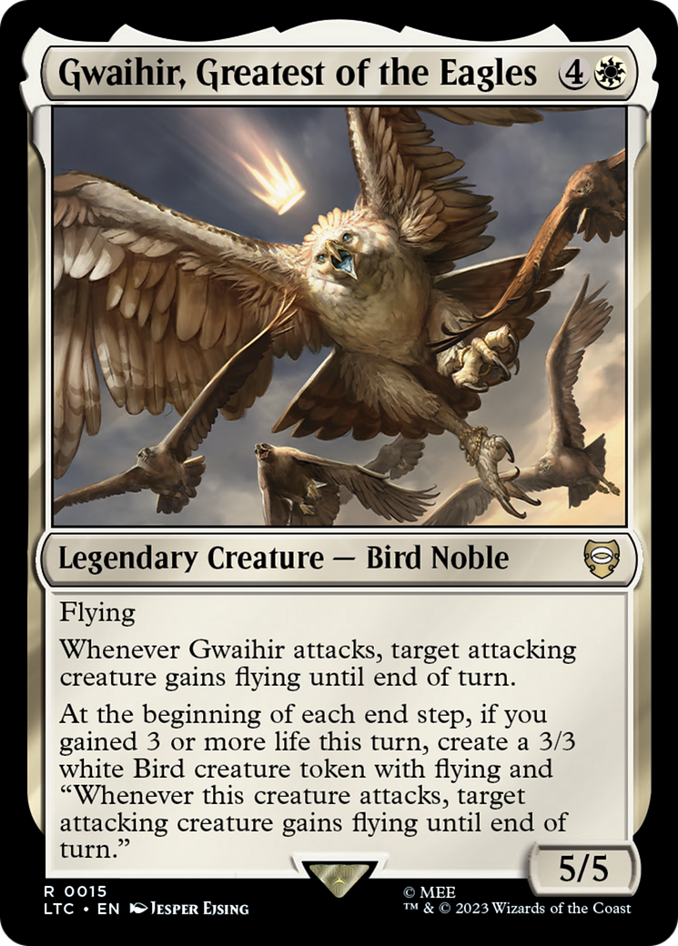 Gwaihir, Greatest of the Eagles [The Lord of the Rings: Tales of Middle-Earth Commander] | Silver Goblin