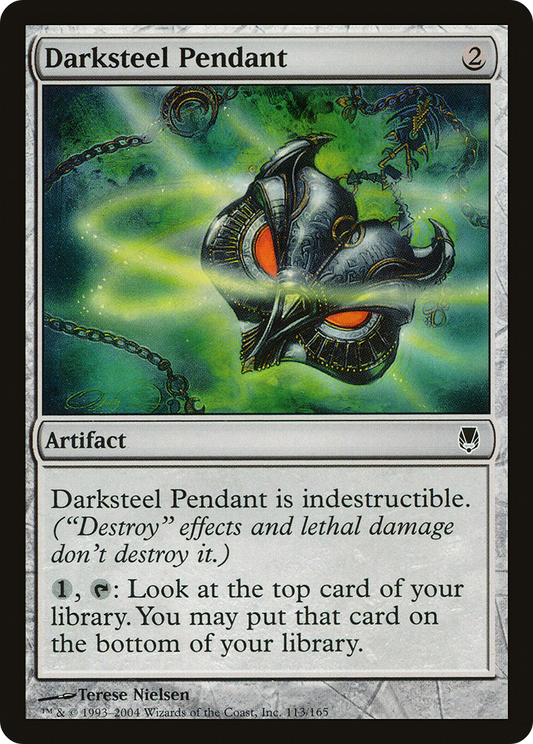 Darksteel Pendant [Darksteel] Foil