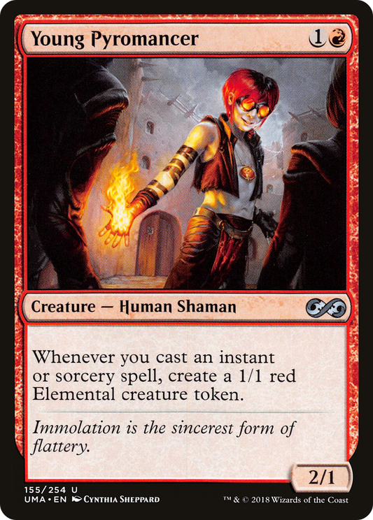 Young Pyromancer (155) - Ultimate Masters Foil