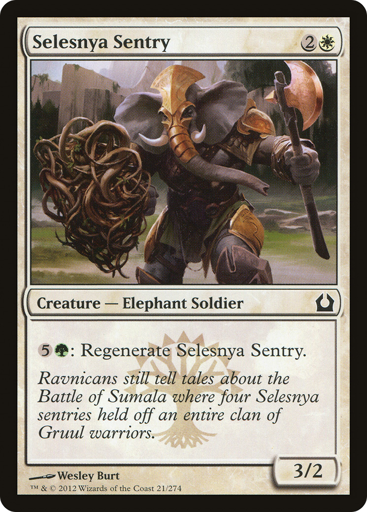 Selesnya Sentry [Return to Ravnica] | Silver Goblin