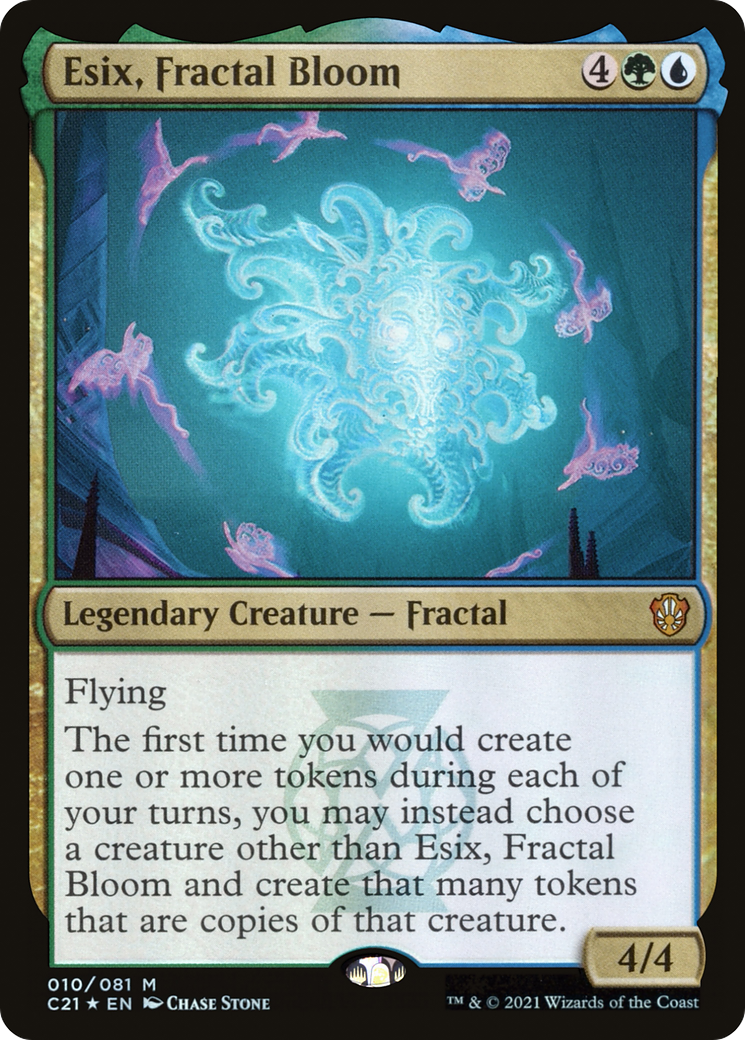 Esix, Fractal Bloom [Commander 2021] | Silver Goblin