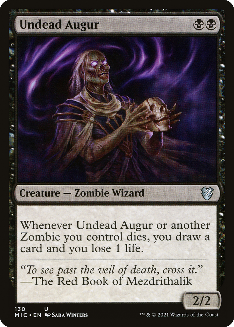 Undead Augur [Innistrad: Midnight Hunt Commander]