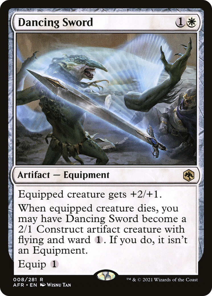 Dancing Sword [Dungeons & Dragons: Adventures in the Forgotten Realms] Foil
