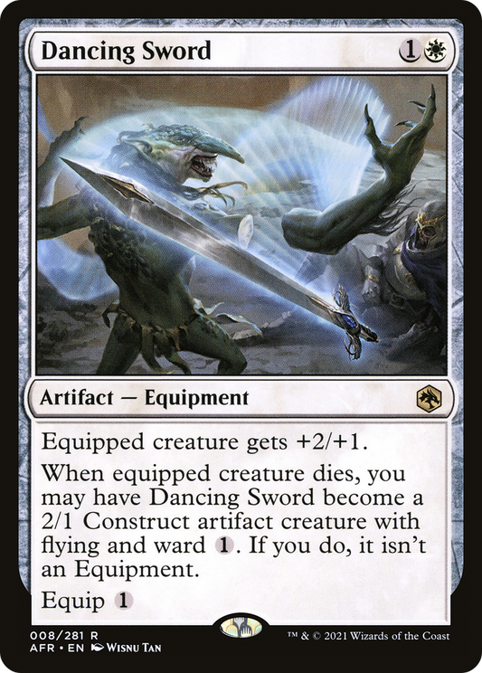 Dancing Sword [Dungeons & Dragons: Adventures in the Forgotten Realms] Foil