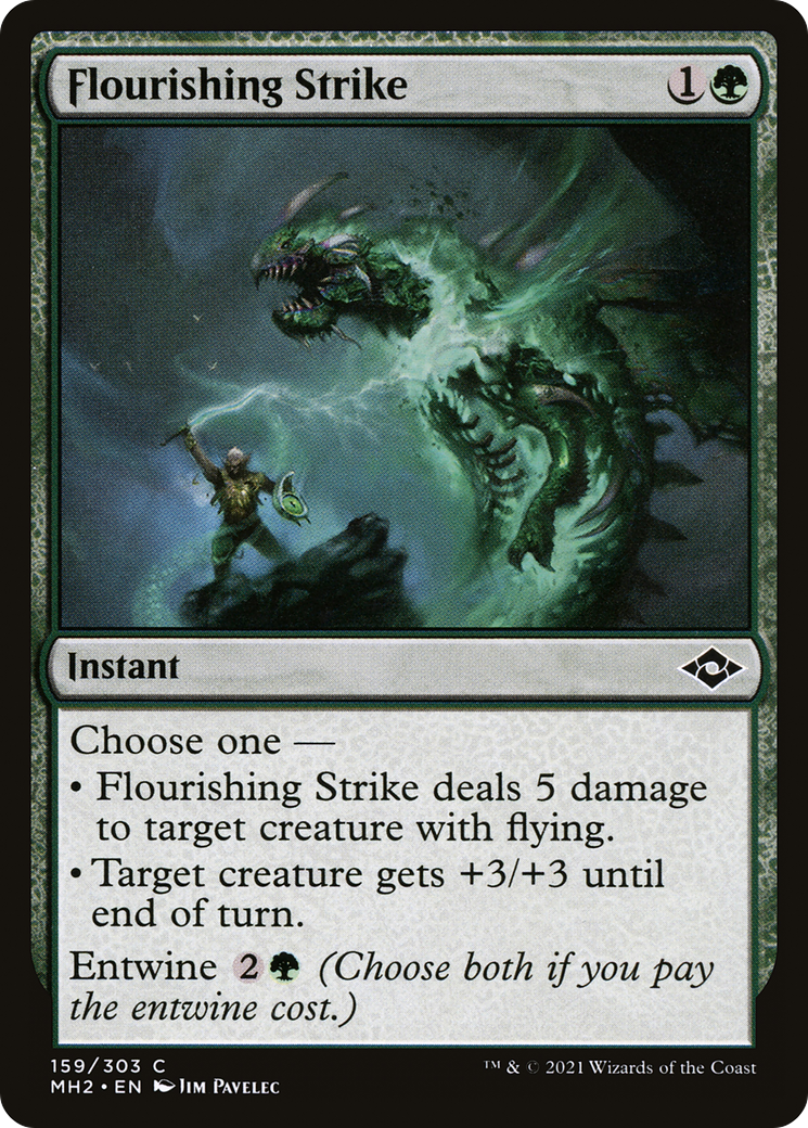 Flourishing Strike [Modern Horizons 2] | Silver Goblin