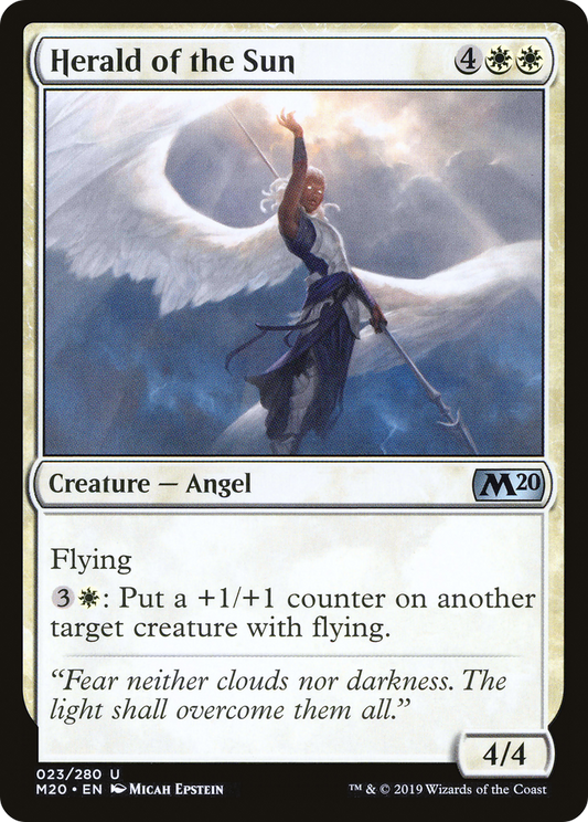 Herald of the Sun [Core Set 2020] Foil