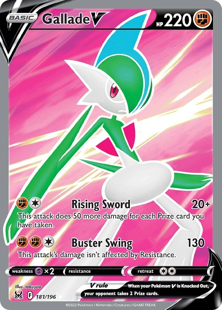 Gallade V (181/196) [Sword & Shield: Lost Origin] | Silver Goblin