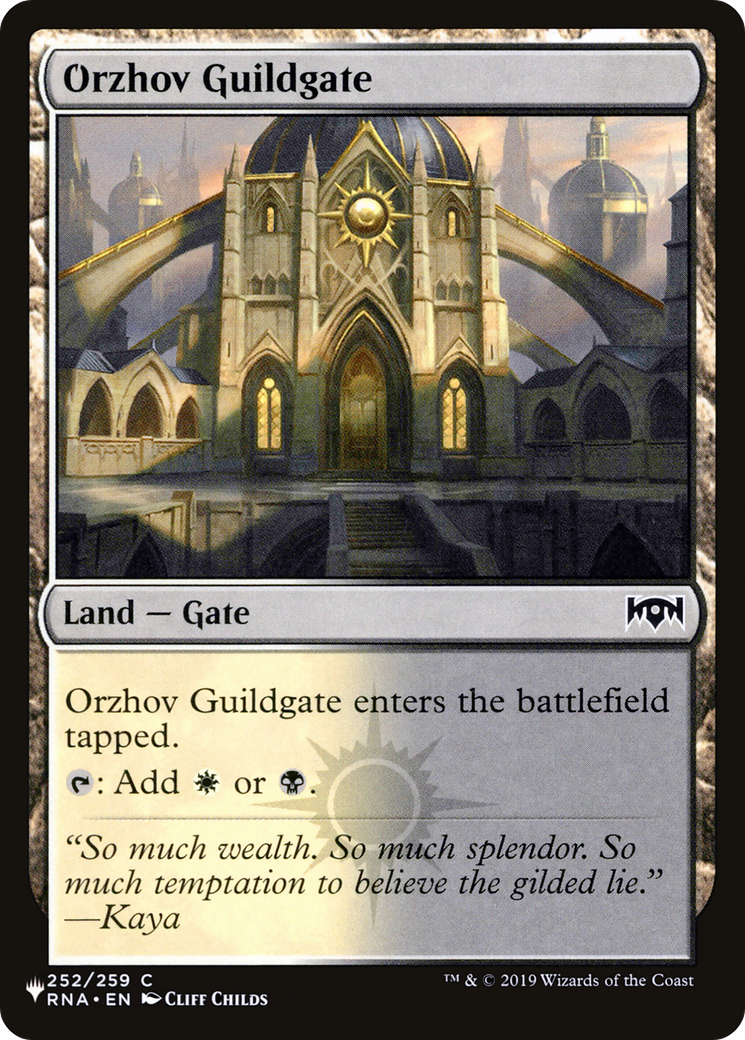 Orzhov Guildgate [The List] | Silver Goblin