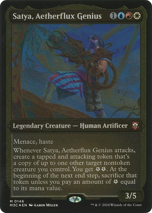 Satya, Aetherflux GeniusEtched Foil (146)