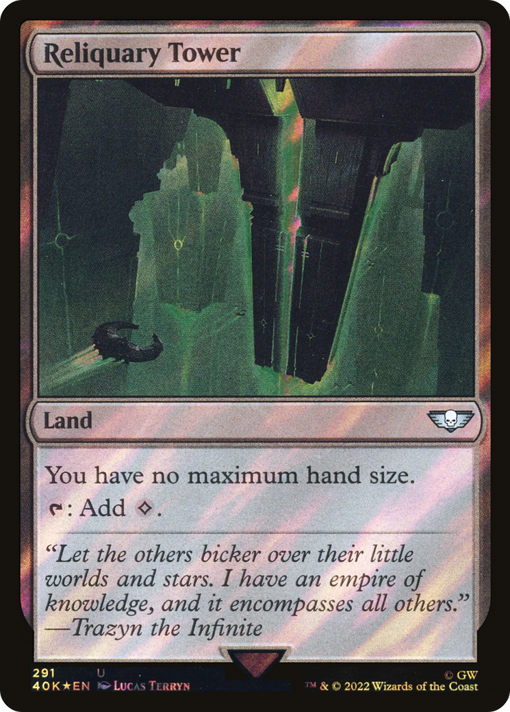 Reliquary Tower (291) Surge Foil - Warhammer 40,000 Commander