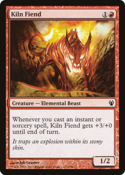Kiln Fiend [Duel Decks: Izzet vs. Golgari]