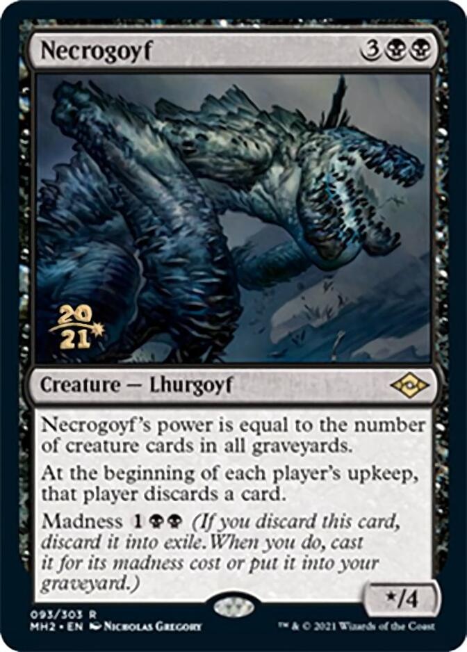 Necrogoyf [Modern Horizons 2 Prerelease Promos] | Silver Goblin