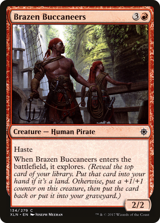 Brazen Buccaneers [Ixalan] Foil