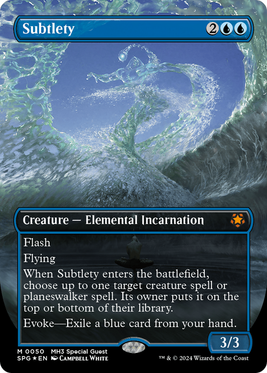 Subtlety(Borderless) Foil (050)