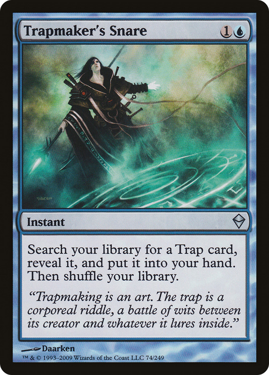 Trapmaker's Snare [Zendikar] Foil