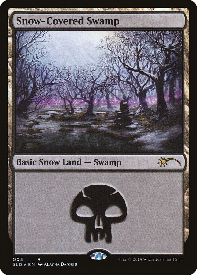 Snow-Covered Swamp (003) [Secret Lair Drop Series] | Silver Goblin