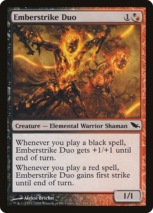 Emberstrike Duo [Shadowmoor] Foil