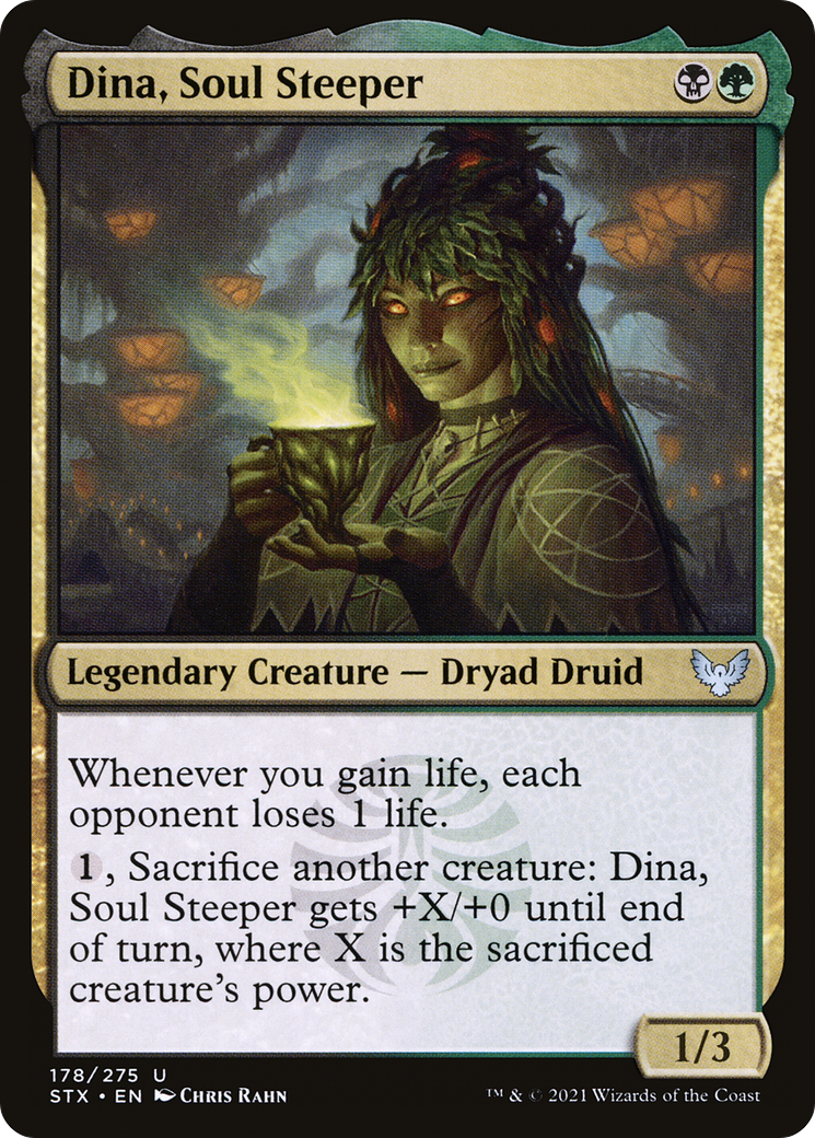 Dina, Soul Steeper [Strixhaven: School of Mages] Foil