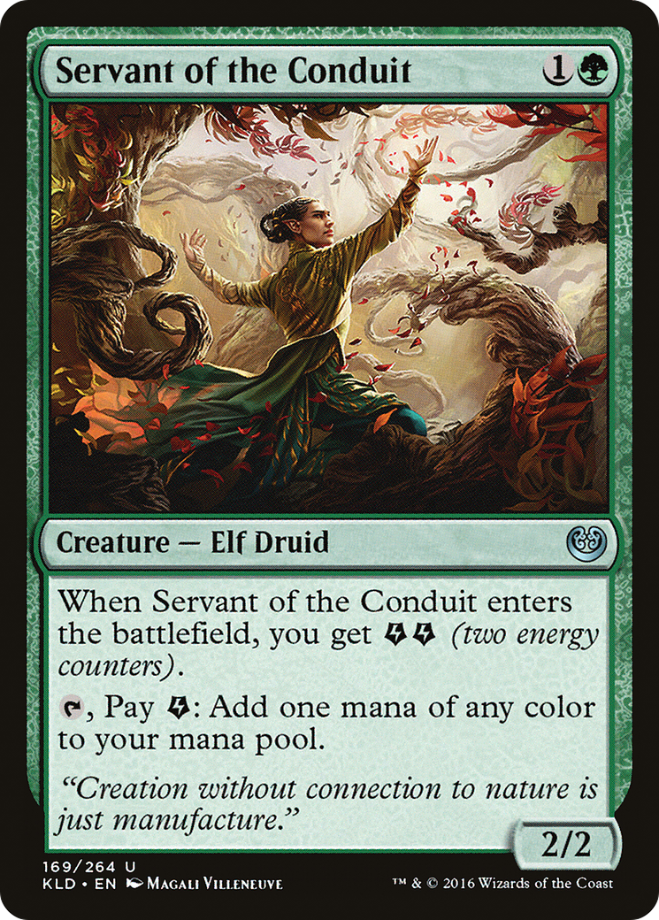 Servant of the Conduit [Kaladesh] Foil
