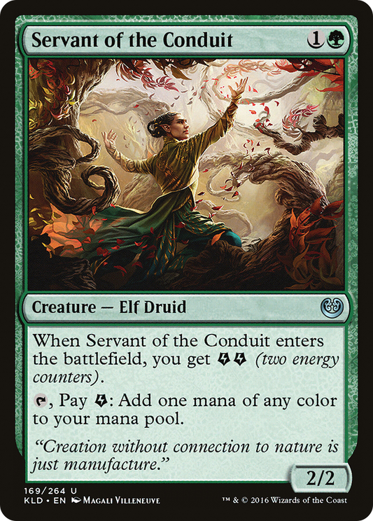 Servant of the Conduit [Kaladesh] Foil
