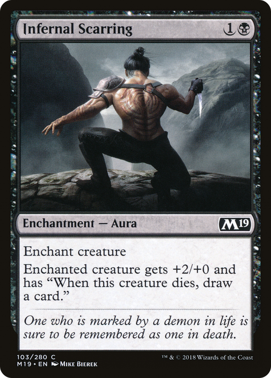 Infernal Scarring [Core Set 2019] Foil