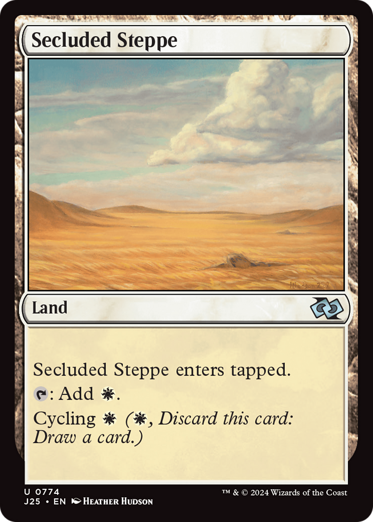 Secluded Steppe [Foundations Jumpstart] | Silver Goblin