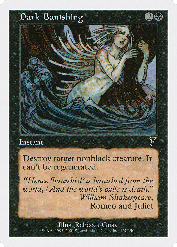 Dark Banishing (127) Foil - Seventh Edition