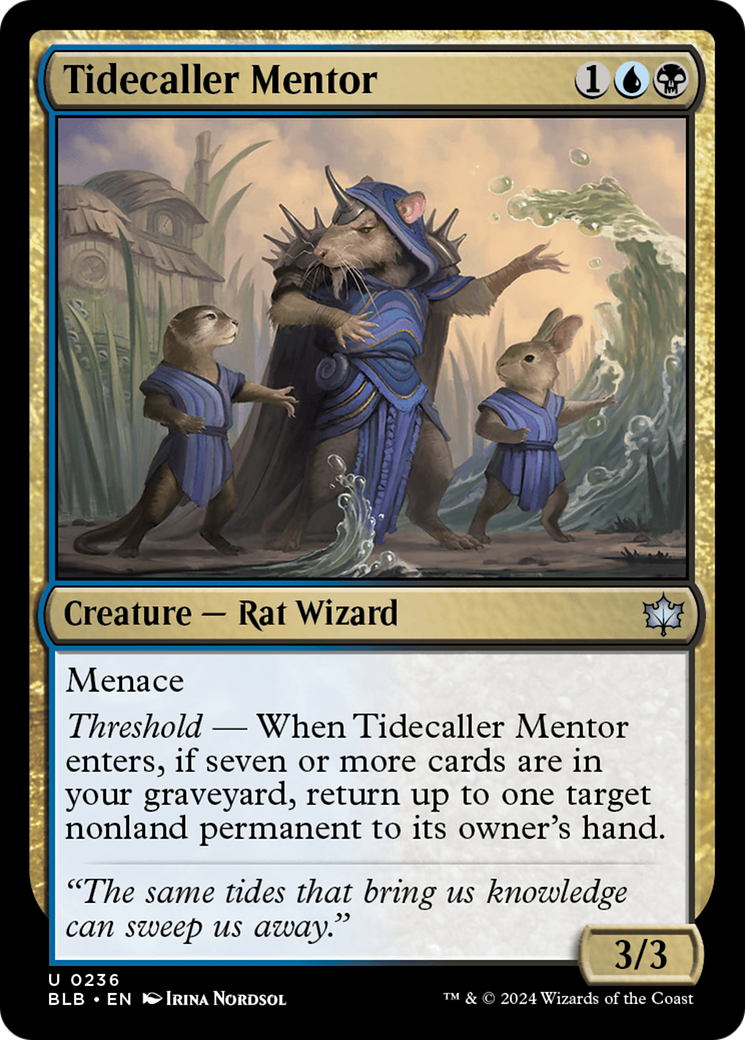 Tidecaller Mentor [Bloomburrow] | Silver Goblin