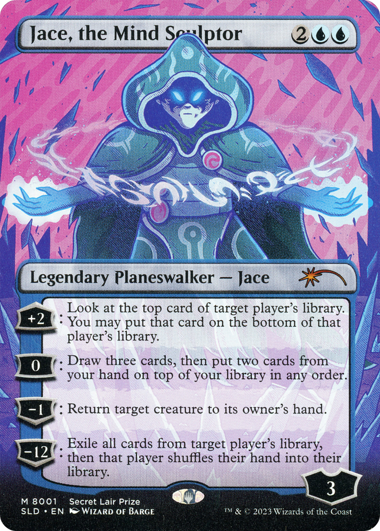 Jace, the Mind Sculptor (8001) Foil - Secret Lair Drop