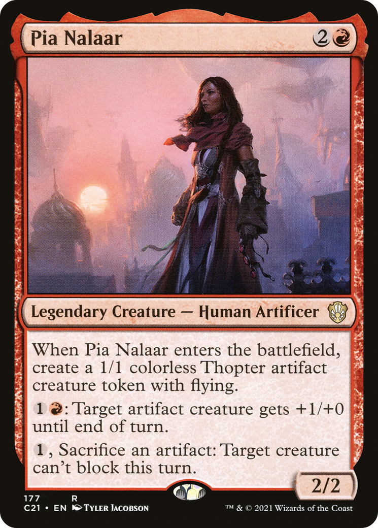 Pia Nalaar [Commander 2021] | Silver Goblin