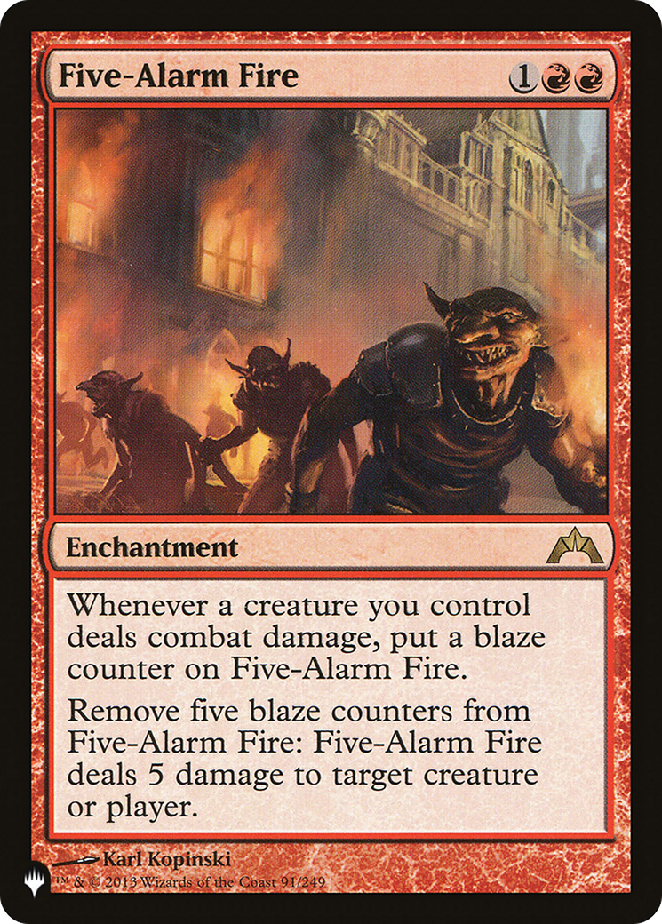 Five-Alarm Fire [The List] | Silver Goblin