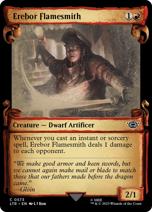 Erebor Flamesmith [The Lord of the Rings: Tales of Middle-Earth Showcase Scrolls] Foil