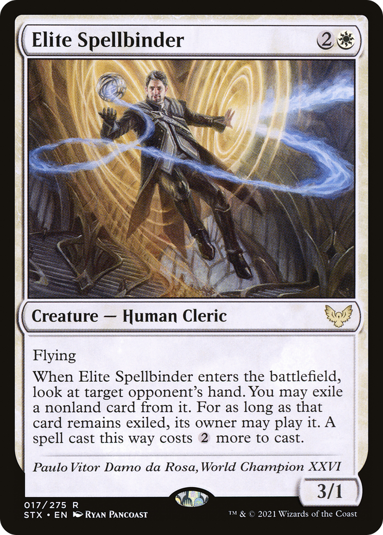 Elite Spellbinder [Strixhaven: School of Mages] Foil