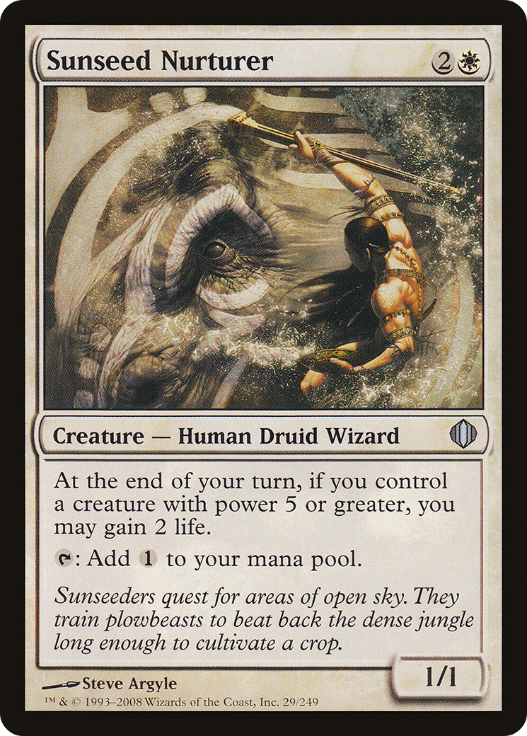 Sunseed Nurturer (029) Foil - Shards of Alara
