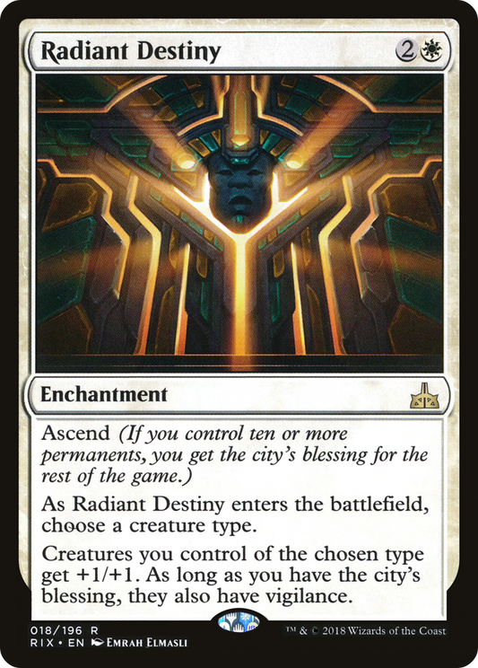 Radiant Destiny [Rivals of Ixalan]